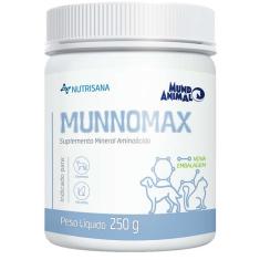 Suplemento Mineral Aminoácido Mundo Animal Nutrisana Munnomax para Cães e Gatos - 250 g