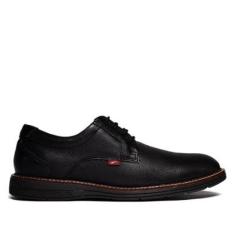 Sapato Masculino Ferracini Kingston Couro Preto-Masculino