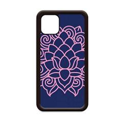 Capa Flower Plant Lotus Leaf Lotus Flower para iPhone 12 Pro Max para Apple Mini Mobile Case Shell