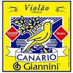 Encordoamento Jogo Corda Canario Giannini Violão Nylon Genwb