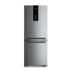 Geladeira BRE57FK Frost Free Inverse 447 Litros Brastemp, Prata, 110V