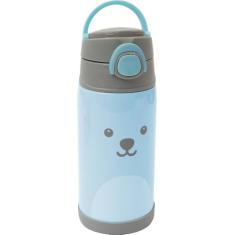 Buba Buba Garrafa Termica Parede Dupla 400 Ml Gumy - Azul Azul Tamanho Único Hora Da Papinha