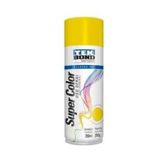 Tinta Spray Super Color De Uso Geral Amarela 350ml Tek Bond