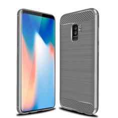 Capa para Samsung Galaxy S9 Plus, sensação macia, proteção total, anti-arranhões e impressões digitais + capa de celular resistente a arranhões para Samsung Galaxy S9 Plus