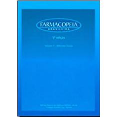 Farmacopeia brasileira - vol. 1 E vol. 2