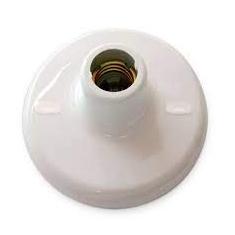 Plafon Redondo Decorativo Branco Iluminação Clássica