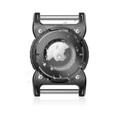 Sichy Suporte impermeável para coleira de cachorro AirTag, suporte de AirTag para coleira de cachorro, suporte rígido de TPU (poliuretano termoplástico) para coleira de cachorro para chave, mochila,