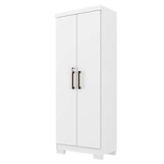 Armário Multiuso Max Plus Branco  Zanzini - Zanzini Móveis