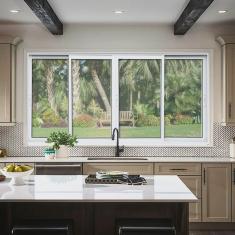 Janela Elite 4 Folhas Moveis 100 X 120 Vidro Liso