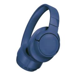 Fone De Ouvido Headphone Bluetooth 5.0 Bateria Longa Duração Sem Fio Extra Bass Dobrável Para Treino, Academia, Trabalho (Azul)
