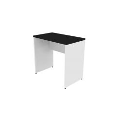 Mesa Reta Corp 25mm 110 Cm Bramov Móveis Branco/preto