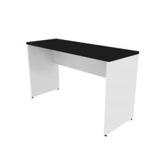 Mesa Reta Corp 25mm 150 Cm Bramov Móveis Branco/preto