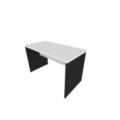 Mesa Reta Natus 40mm 140 Bramov Móveis Preto/branco