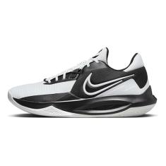 Nike Tênis de basquete Precision 6 (DD9535-007, Preto/Branco) tamanho 8, Preto/branco, preto, 39