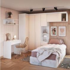 Guarda-roupa Modulado 6 Peças Infinity - Móveis Castro