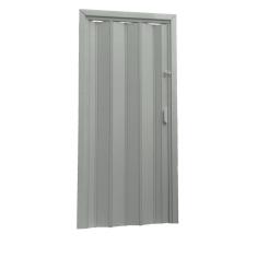 Porta Sanfonada Pvc 0,60x2,10 Multilit  cinza