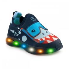 Tenis Novopé 32001274 3076 Led Infantil-Masculino