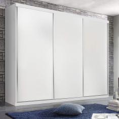 Guarda Roupa Casal 3 Portas de Correr 4 Gavetas Cronos