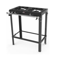 Fogão Industrial  2 Queimadores Simples c/ Pé s/ Registro p/ Forno  PMS-200 Progás.