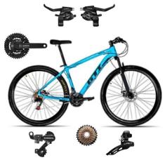 Bicicleta Aro 29 GTI Roma 24 Velocidades MTB Freios Cubo K7 Kit SHIMAN