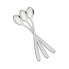 Conjunto De Colheres Para Refresco Tramontina Maresias Aço Inox 3 Pç. 