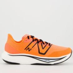 Tênis New Balance Fuelcell Rebel V3 Laranja Neon-Masculino