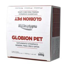 NUTRIPHARME Suplemento Vitamínico Nutripharme Globion Pet Para Cães E Gatos -Display 100 Comprimidos