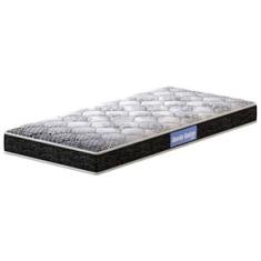 Colchão de Solteiro Probel Guarda Costas Espuma D23 14x78x188cm - Branco/Preto