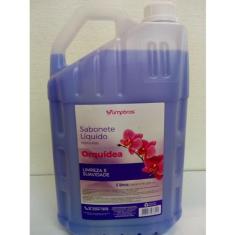 Sabonete Líquido LIMPBRAS Perolizado 5L Rosa Floral Sabonete Liq. 5lt Limpbras Perol.rx Orqu