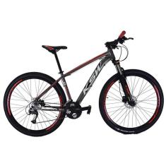 BICICLETA ARO 29 KSW - CAMBIOS SHIMANO - 27V - TRAVA-Unissex