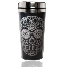 Copo Térmico Caveira Mexicana - 450 ml - Kazape