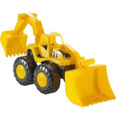 Trator Tractor Collection Retroescavadeira - Bs Toys