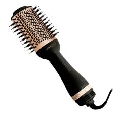 Escova Secadora Mallory Sublime Liss Preta com Dourada 127V