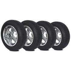 Kit 4 Pneus Am Plus 175/65r14 Remold