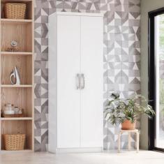 Armário Multiuso 2 Portas 6 Prateleiras Happy Espresso Móveis