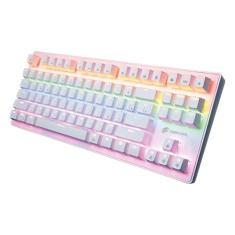 Teclado Mecânico Gamer Wolf Tc605 - Led Rainbow - Switch Outemu Brown- Abnt