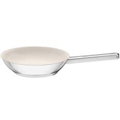 Frigideira Tramontina Ventura 24 cm 2,1 L, Inox e Bege, 24cm
