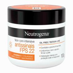 Creme Facial Neutrogena Face Care Intensive Antissinais FPS22 100g