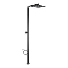 Ducha Externa Quadrado Preta