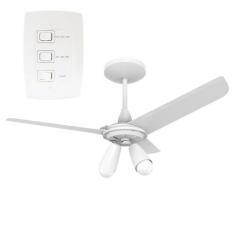 Ventilador de Teto Aliseu Dunni com Controle de Parede, 110V