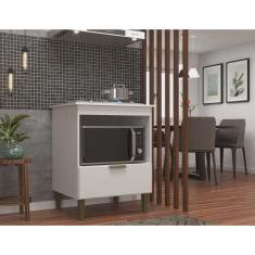 Balcao Para Cooktop 4 Bocas Com Porta Basculante