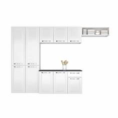 Cozinha Itatiaia Compacta em Aço Amanda 2023 4 Peças Branca