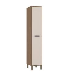 Paneleiro 40cm 2 Portas Raso Aspen Luciane Móveis Vanilla/beige