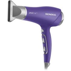 Secador De Cabelo Mondial Scn-05 2000 W 110v - Violeta/cinza