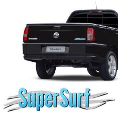 Adesivo Super Surf Saveiro Parati Gol 03/08 Emblema Azul - SPORTINOX, 
