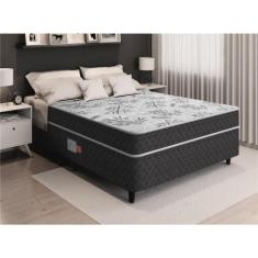 Cama Box Conjugada Ortopedica Casal D28 com Travesseiros- Lucas Home -