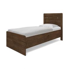 Cama Bau Solteiro Larissa Malbec