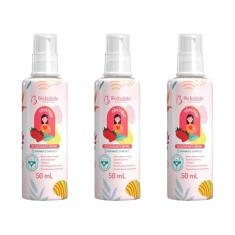 Kit 3x Desodorantes Íntimo Colágeno Ácido Hialurônico  e Chantilly 50ml-Unissex