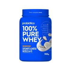 Whey 100% Pure Probiótica Iogurte Com Coco 900g - Max Titanium, 1, 900