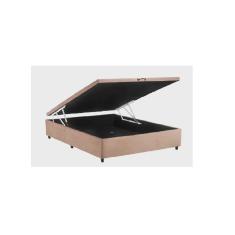 Cama Box Baú Viúvao Suede Rosé Com 128cm de Largura